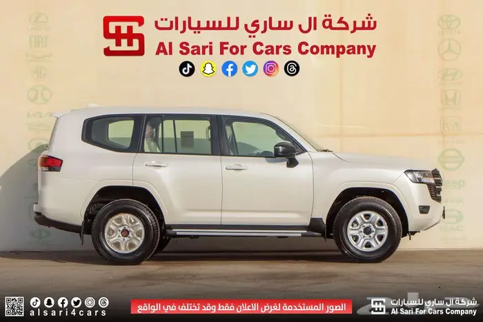 تويوتا لاند كروزر GX هدد تنفس طبيعي 4.0 2025 22