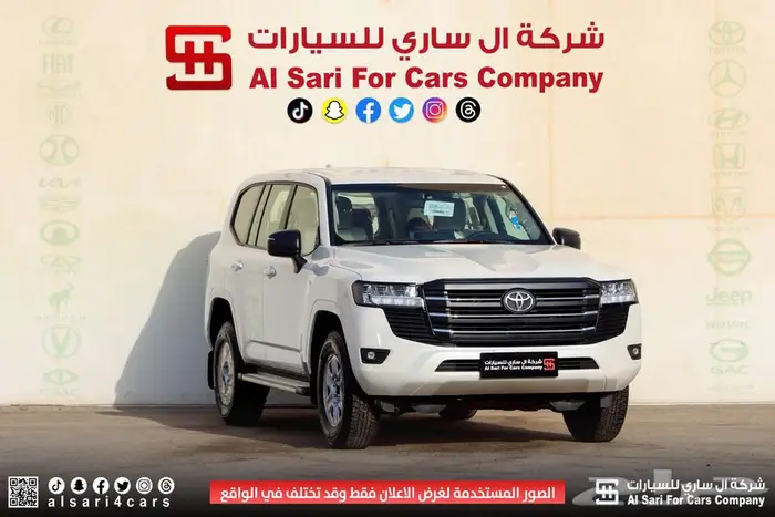 تويوتا لاند كروزر GX هدد تنفس طبيعي 4.0 2025 21