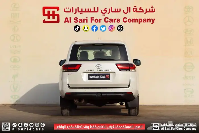 تويوتا لاند كروزر GX هدد تنفس طبيعي 4.0 2025 20