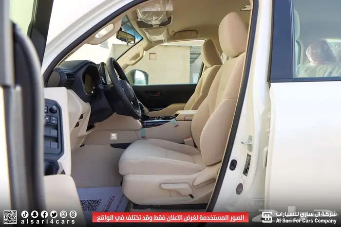 تويوتا لاند كروزر GX هدد تنفس طبيعي 4.0 2025 19