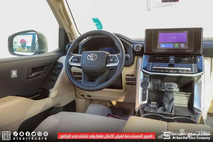 تويوتا لاند كروزر GX هدد تنفس طبيعي 4.0 2025 9