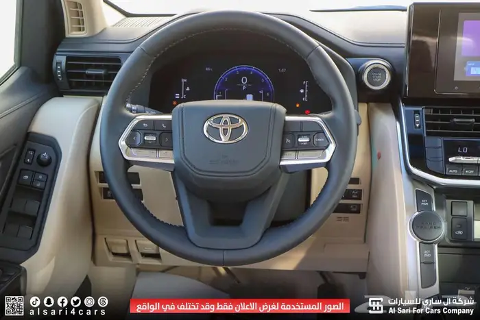 تويوتا لاند كروزر GX هدد تنفس طبيعي 4.0 2025 2
