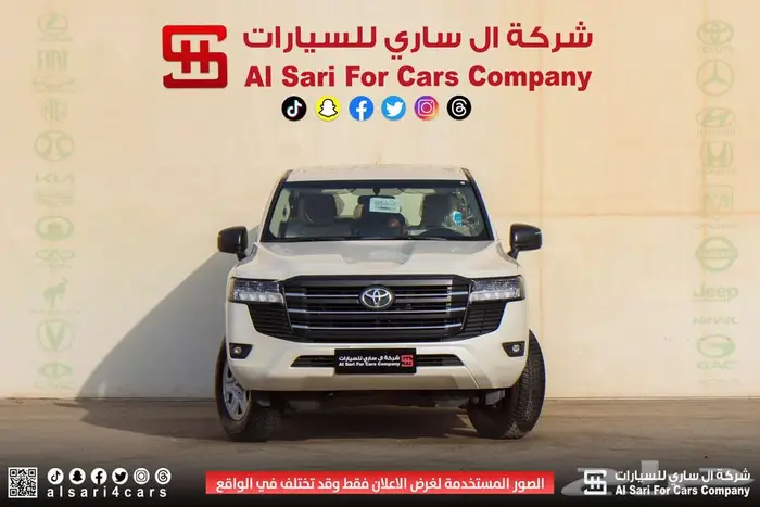 تويوتا لاند كروزر GX هدد تنفس طبيعي 4.0 2025 31