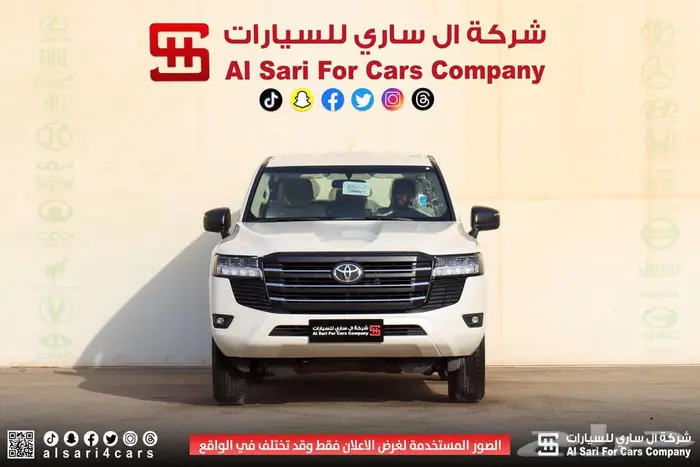 تويوتا لاند كروزر GX هدد تنفس طبيعي 4.0 2025 0