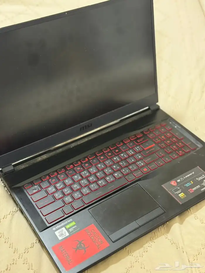 لابتوب قيمنق ألعاب msi حجم كبير 17.3 0