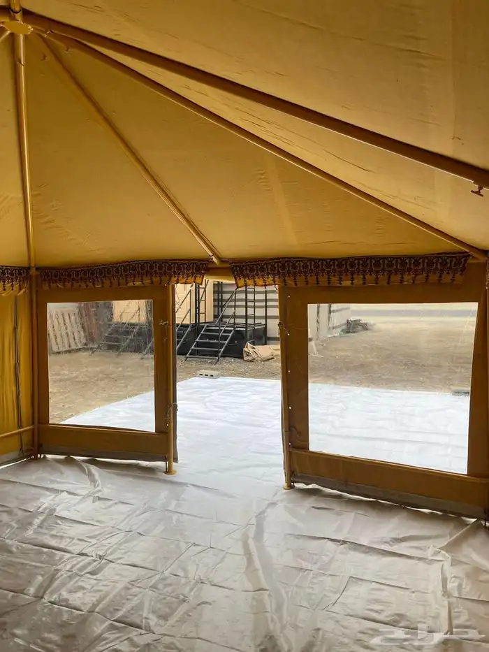 خيمه المنزل الملكية خيام بدون اطناب 3
