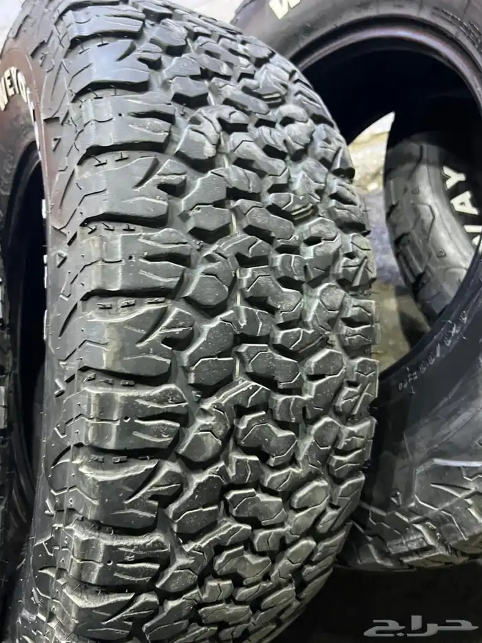 كفرات ودواي نص حجري مقاس 285 70 17 11