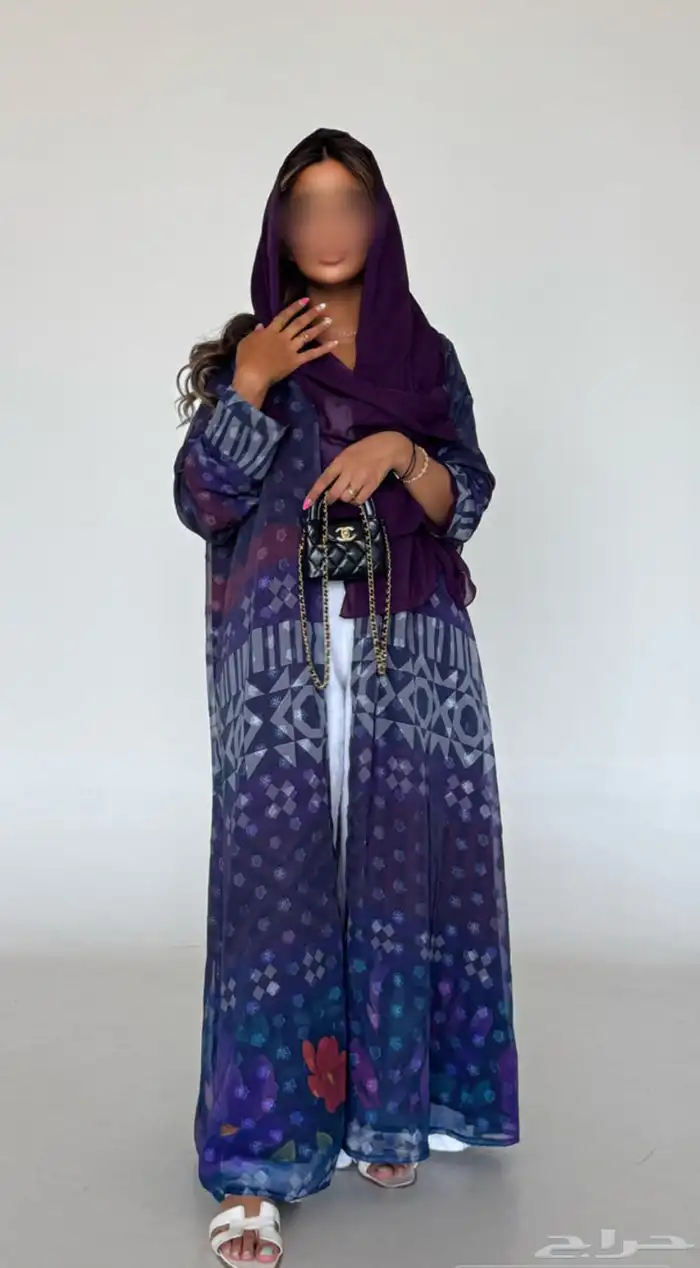 عباية ملونة 0