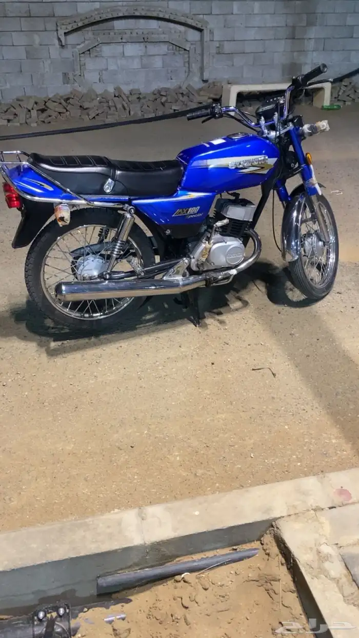 دباب سزوكي الاصلي بورقة جمارك اكس مية Ax100 2