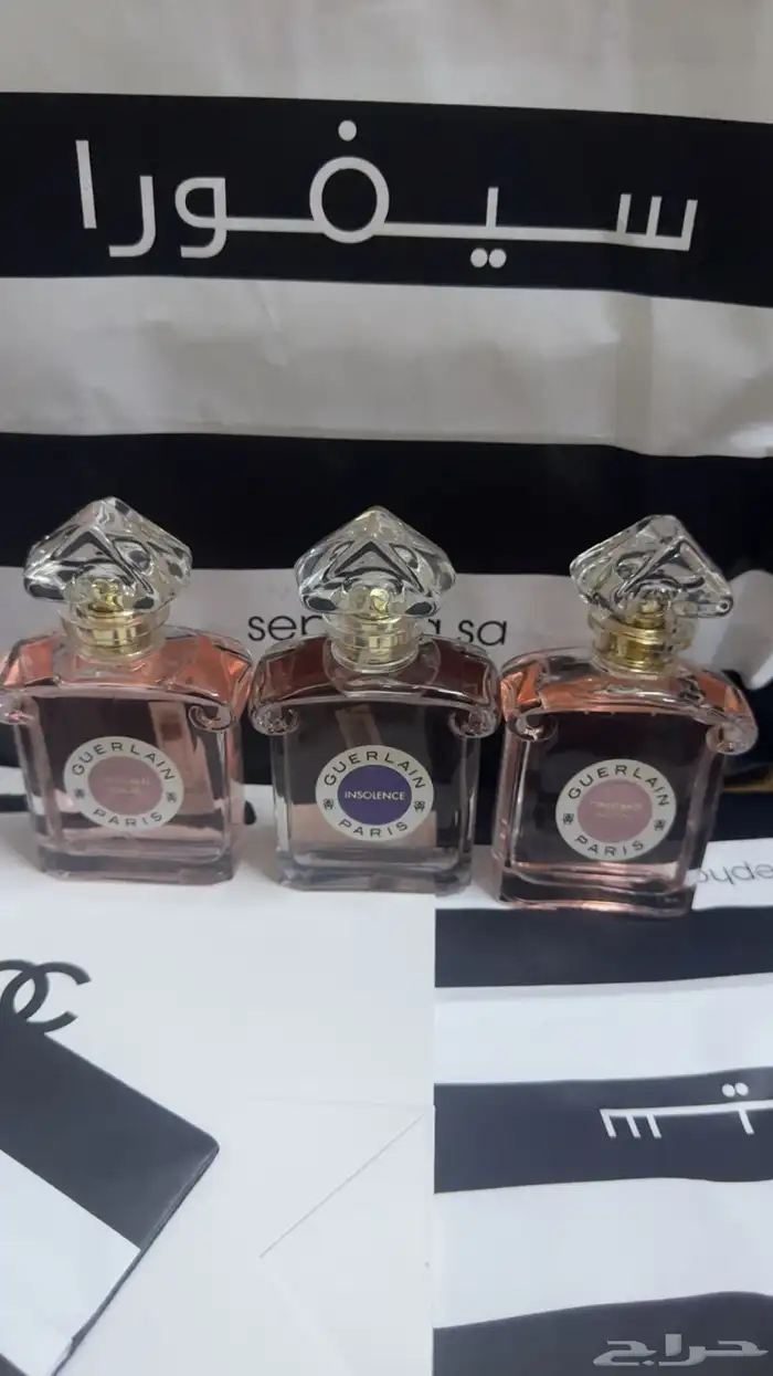 عطورت اصليه بس بدون كرتون سعرنا مره بطله 3