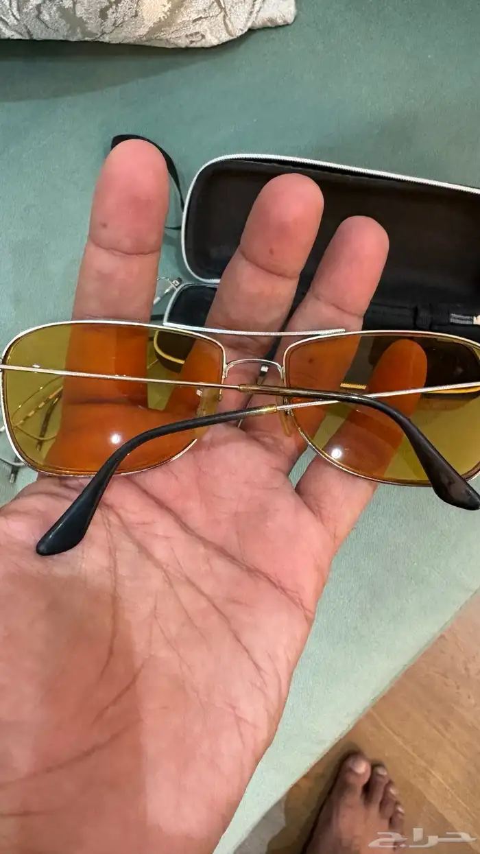 نظارتين راي بان وبربري اصليةمستخدمة Rayban Burberry 3