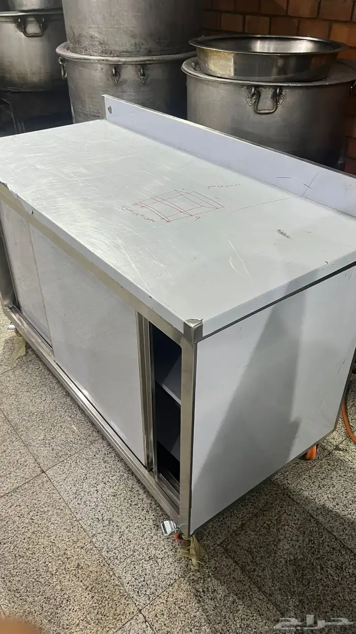 مداخن طاولات رفوف ستانلس ستيل 8