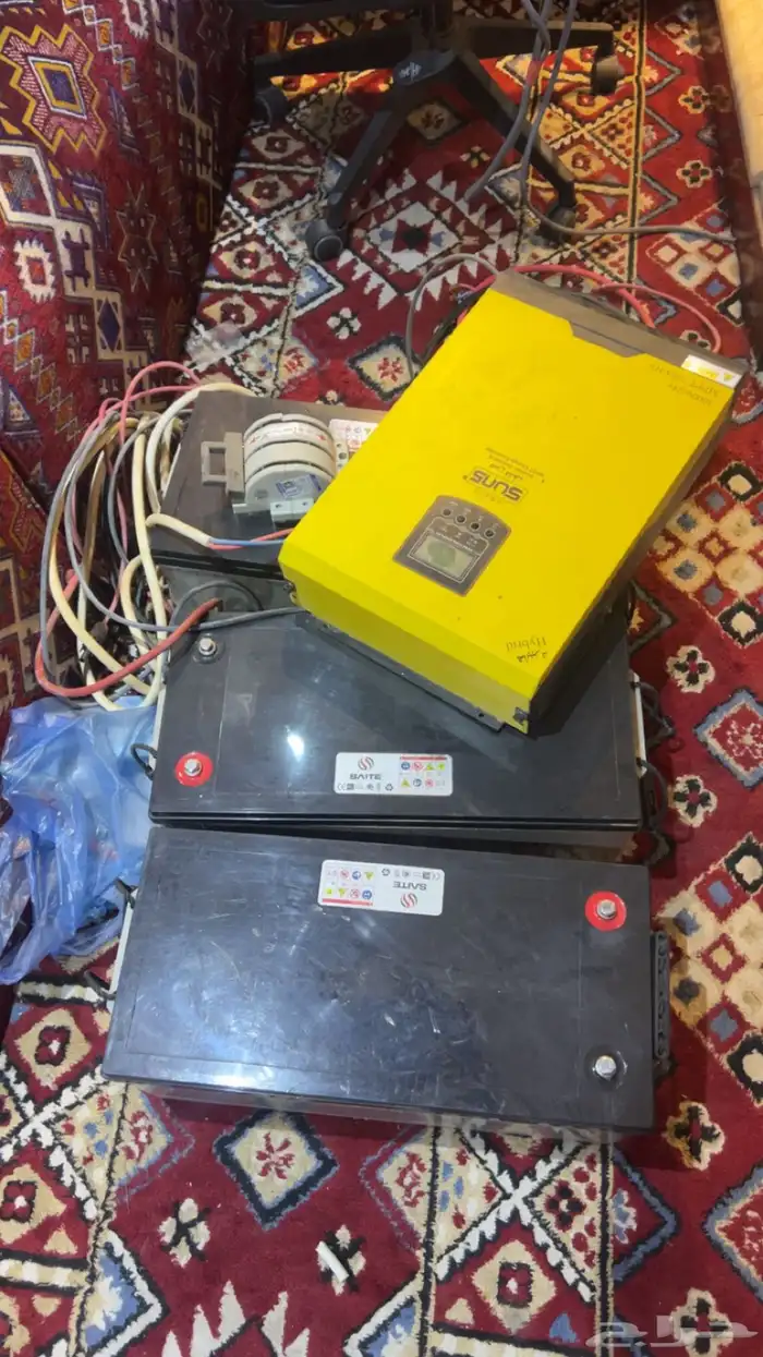 للبيع محول طاقة شمسيه مع اغراضه 2