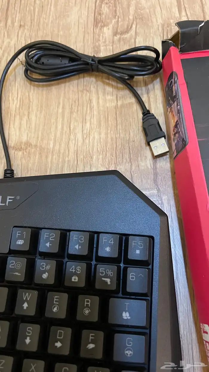 ماوس وكيبورد قيمنق اضاءة RGB 3