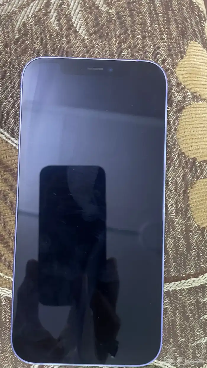 للبيع ايفون 12 مو مفكوك الخلفيه مكسور 2