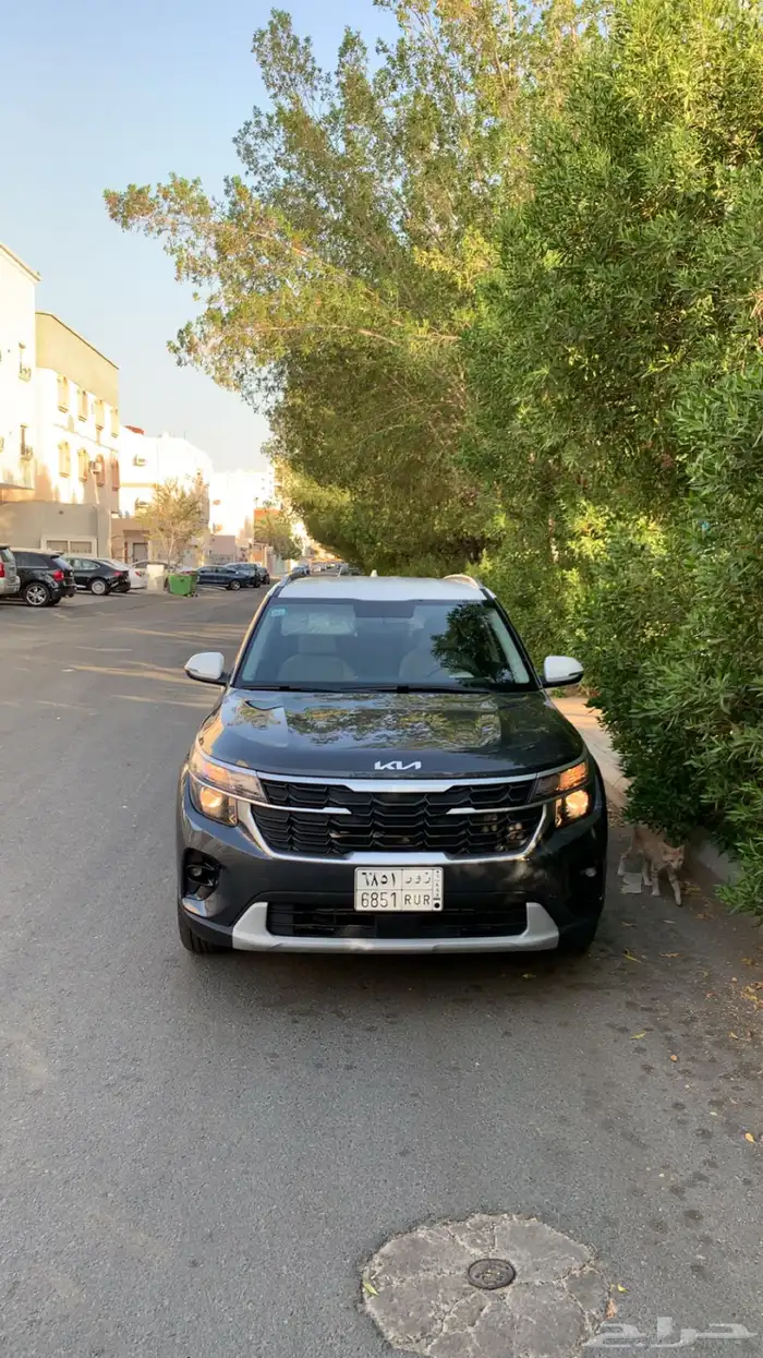 كيا سيلتوس GLS 2024 رصاصي سقف ابيض ممشى 2600 فقط 0