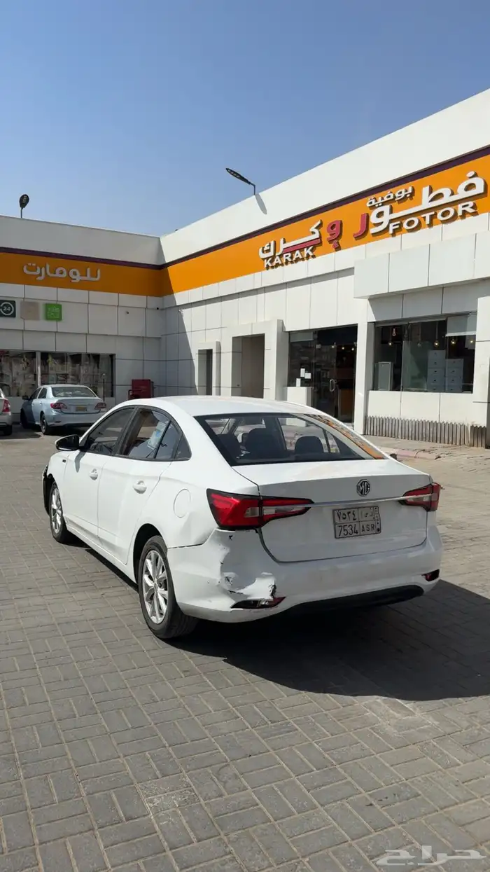 MG 5 2023 مصدوم ام جي 0