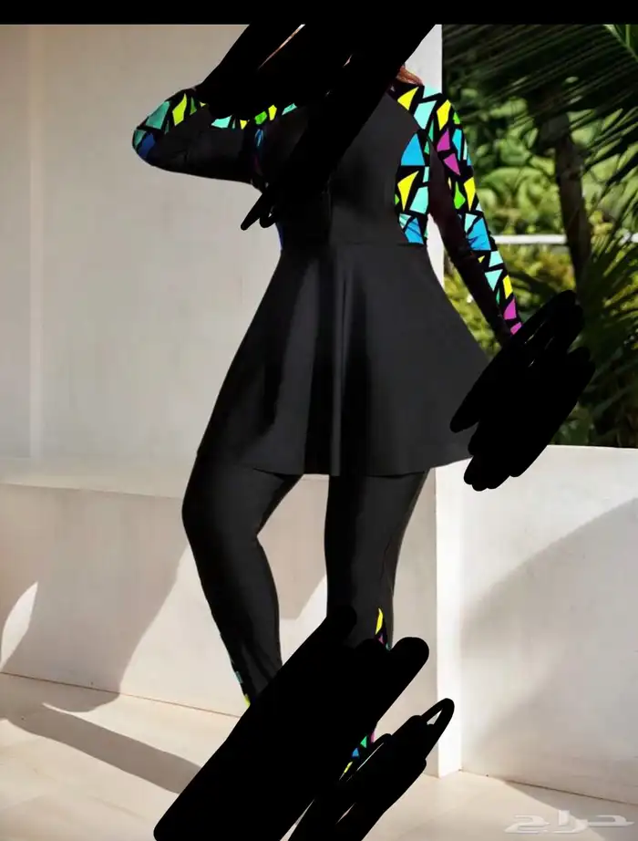 مايوه نسائي ساتر مقاس M 0