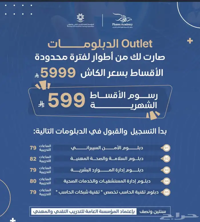 معهد اطوار يقدم دورات و دبلومات معتمده ( عن بعد - حضوري ) 0