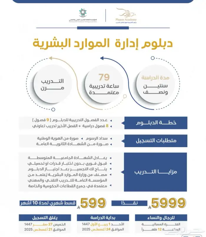 معهد اطوار يقدم دورات و دبلومات معتمده ( عن بعد - حضوري ) 4