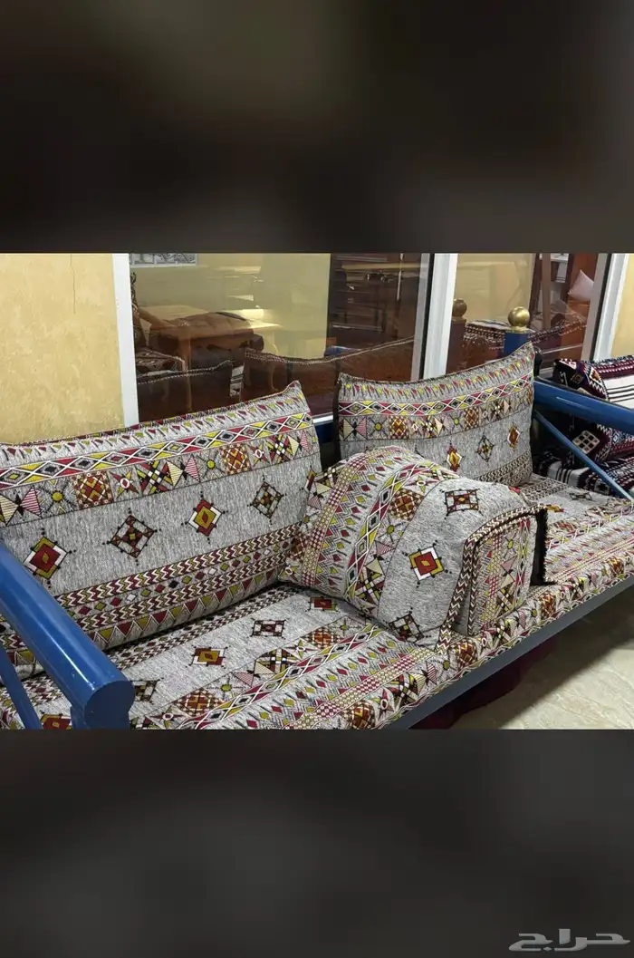 فراش وكراسي حوش حديد شغل ممتاز وجديد 12