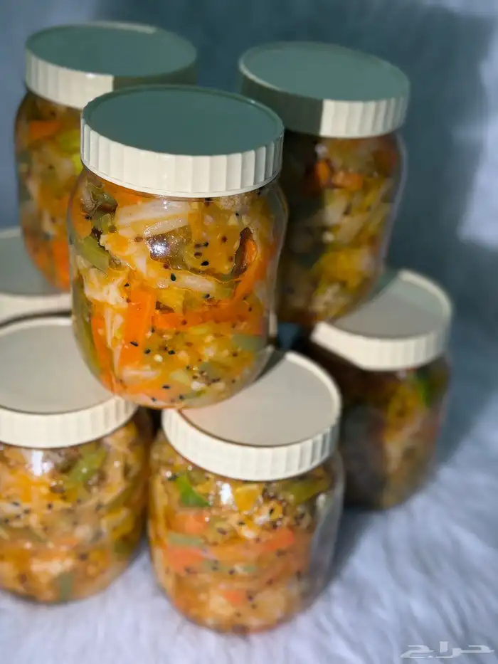 اسر منتجة لبيع المخللات المنزلية 0