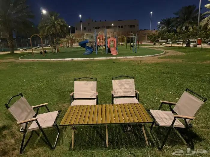 طقم كرسي وطاولة 0