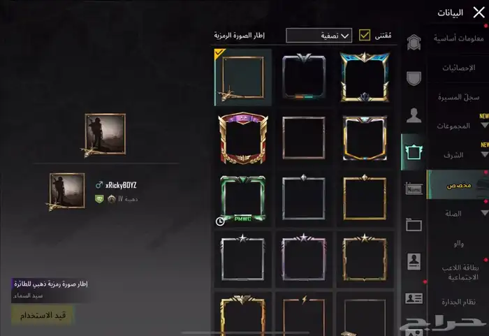 حساب ببجي 2