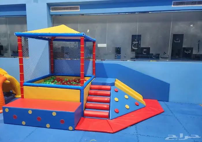 قطع غير صالات العاب فوم شبك حمايه زحاليق 38