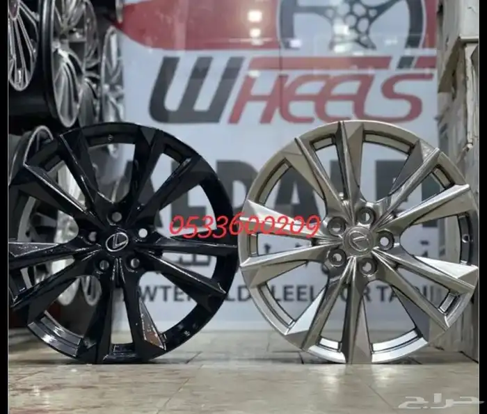 جنوط لكزز 350 ES فل كامل مقاس 18 موديل 2023-2022 12