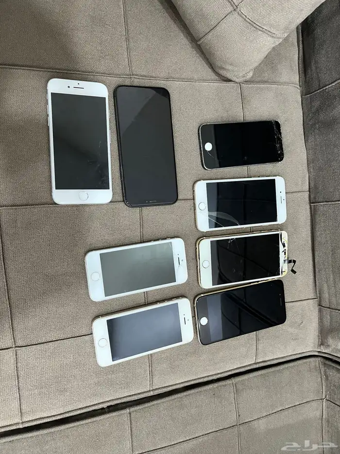 جوالات ايفون مستعمله وعطلتنه شاشات وبطاريات 0
