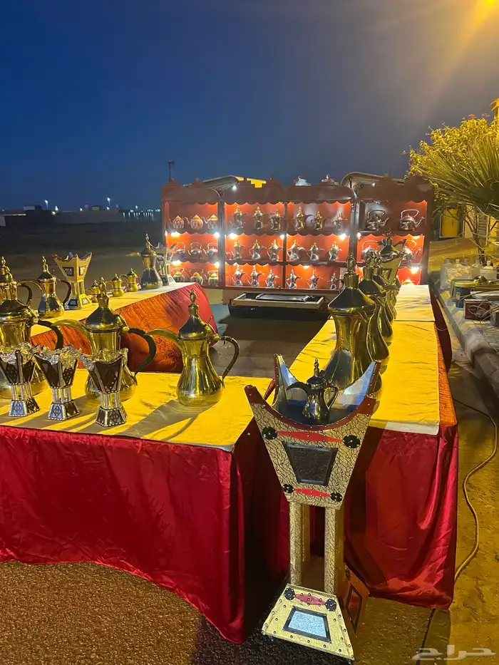 عربة المناسبات للمناسبات للقهوه والشاي 2