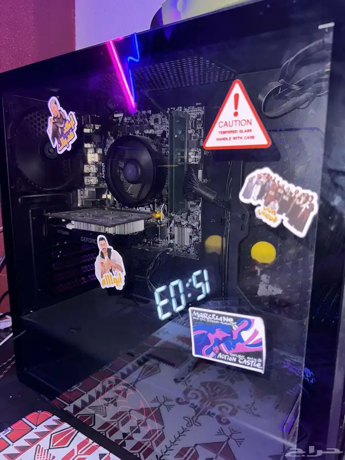 بي سي قيمنق مع كامل الملحقات 7