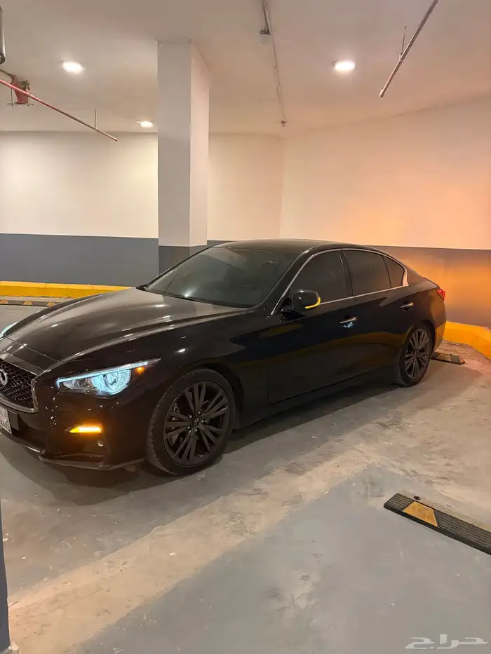 انفنتي Q50s موديل 2022 بلاك اديشن 0