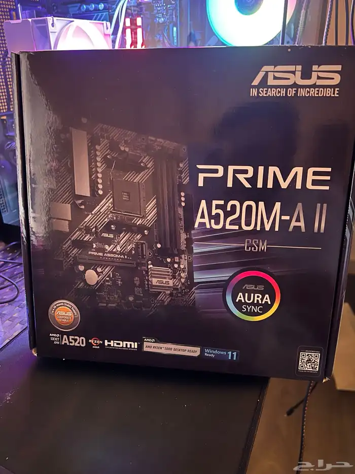 للبيع مذربورد ASUS PRIME A520M-A II 0