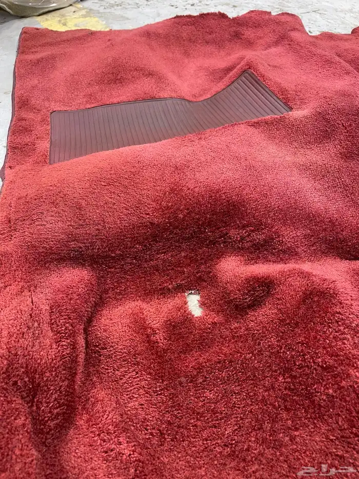 فرشة جمس عنابي نظيفه جدا 1