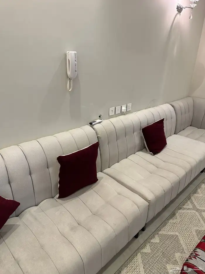 كنب للبيع حرف L 4