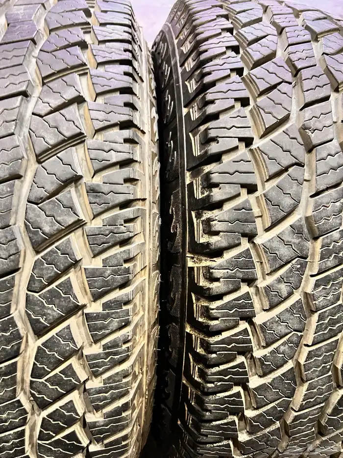 جنوط ميثود 6 مسمار مع كفرات صيني نص حجري مقاس 285 70 17 8