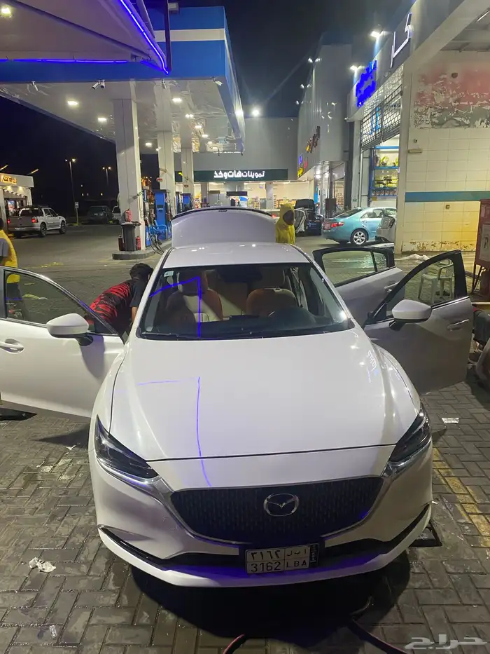 مازدا 6 موديل 2021 نصف فل العداد 94 الف نظيفه 10