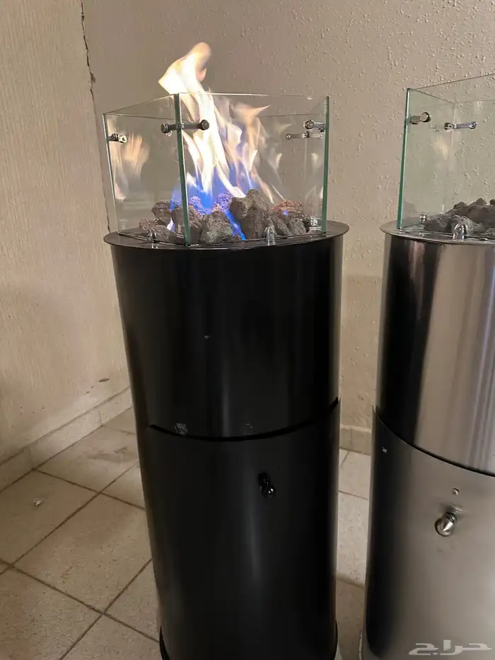 دفايات غاز خارجيه دفاية شبة نار 6