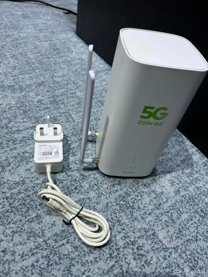 راوتر هواوي CPE 5 Pro 5G معدل جميع شبكات يدعم انتينا خارجي 0