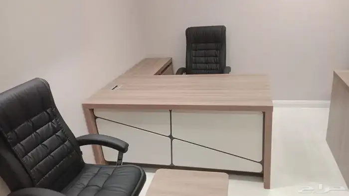 طقم مكتب فخم مدير كراسي كنب ورك ستيشن 8