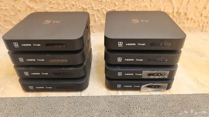 للبيع رسيفرات اجهزة جوي تي في stc مع الريموت ومحول الكهرب 2