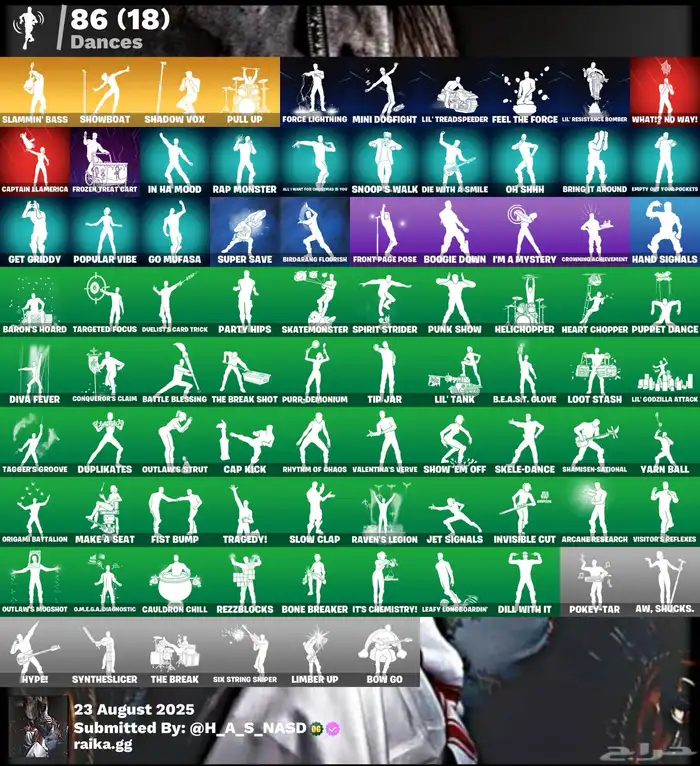 حساب فورت نايت 116 سكن للبيع 3