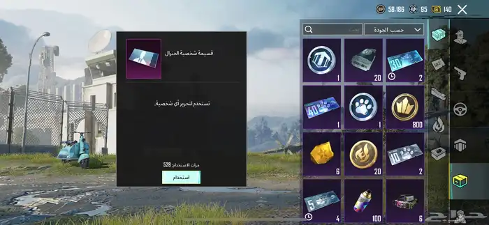 للبيع حساب ببجي  قديم ونادر 81