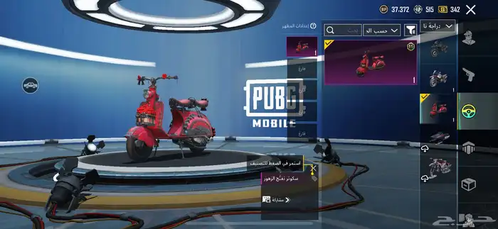 حساب ببجي 13