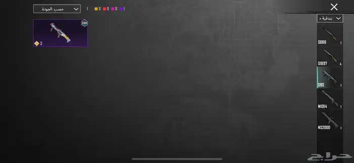 حساب ببجي نادر 450 40