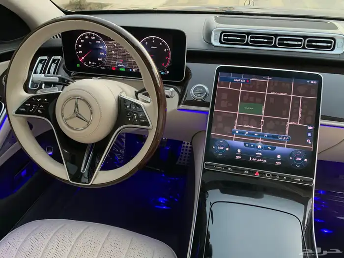 مرسيدس الجوهره S450 موديل 2021 بحالة الوكاله ممشى 68 الف 40