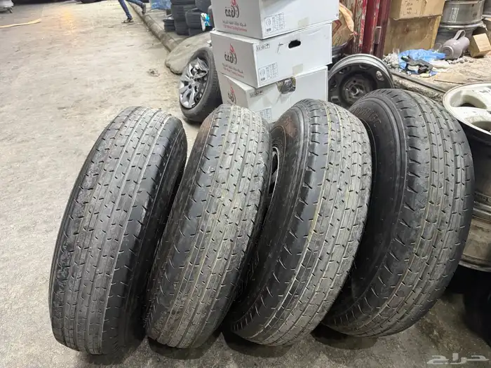 حبيت اعرض لكم اربعه كفرات شواهين مع جنوط قبعه 16-95-225 19