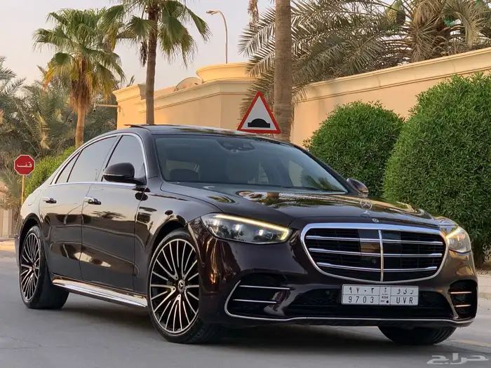 مرسيدس الجوهره S450 موديل 2021 بحالة الوكاله ممشى 68 الف 1